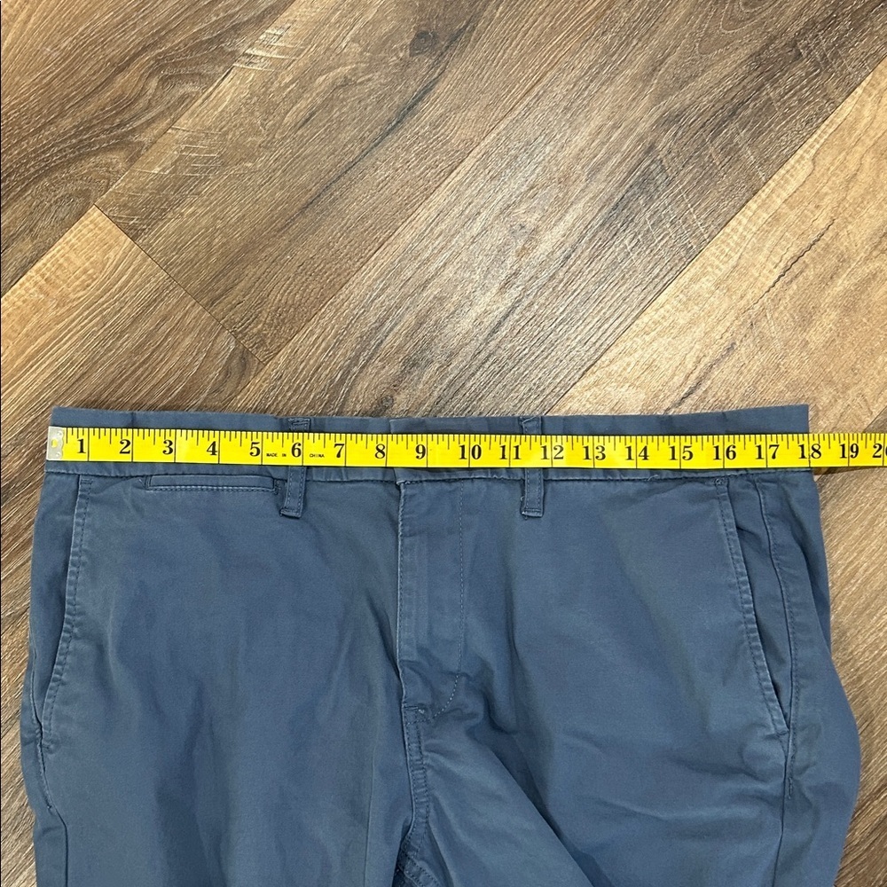 Ben Sherman The Original Slim Fit Pant 98% Cotton Color Blue Size 34 X 32 - Picture 6 of 12